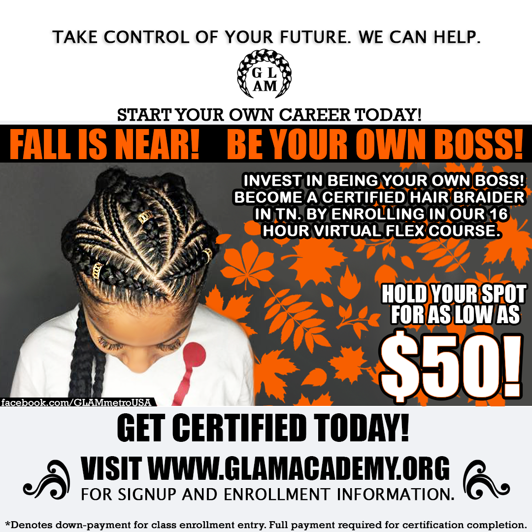 Hair Braiding Certification : Hold my spot