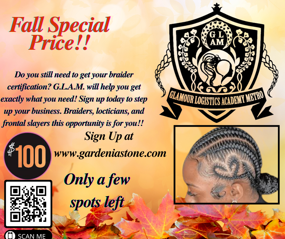 GLAM 2024 Hair Braiding Certification Special